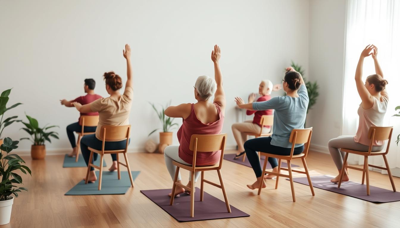 chair yoga for beginners