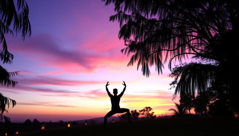 evening yoga for better sleep